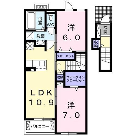 スリーリーフクローバーY.TIIの物件間取画像